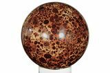 Polished Bauxite (Aluminum Ore) Sphere - Russia #207143-1